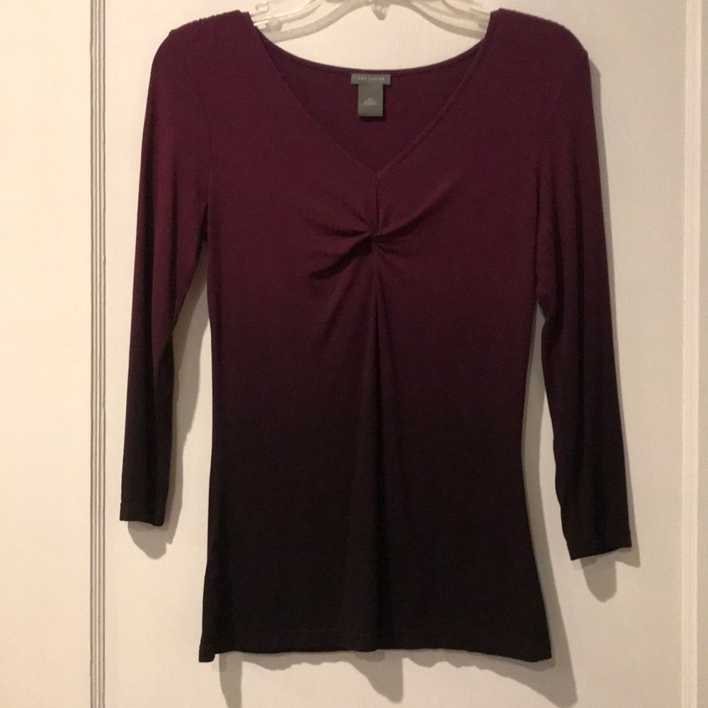 NWOT Ann Taylor 3/4 sleeve top